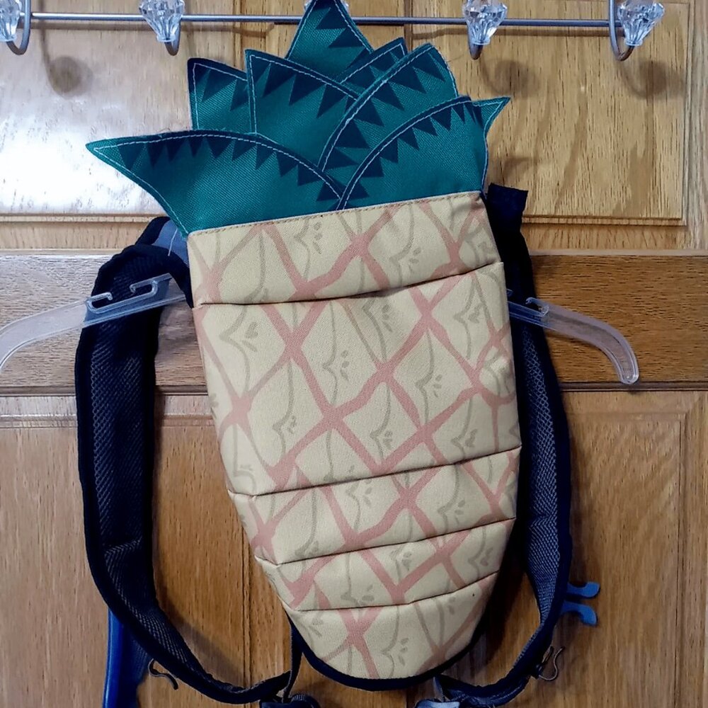 Paks & Rec Pineapple Water Backpack Wearable Hiking Hydration Pack - KID'S SIZE